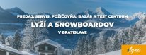 Rýchla a kvalitná požičovňa lyží v Bratislave